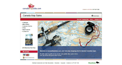 Desktop Screenshot of canadamapsales.com